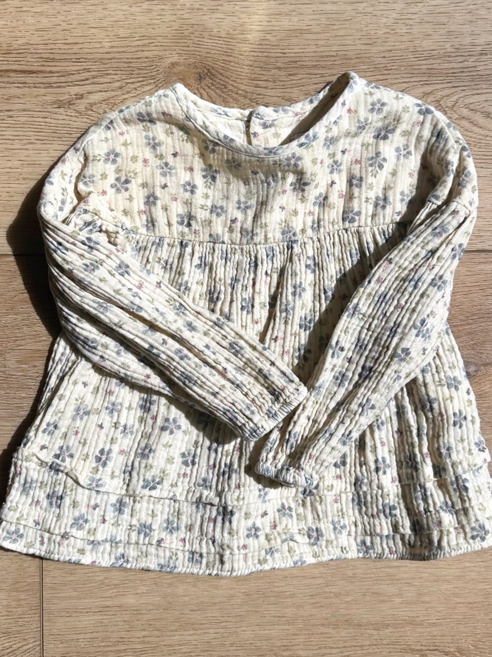 Zara Flowy Floral Top